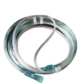 Infant PVC soft 7 ft nasal oxygen cannula with straight nasal prong